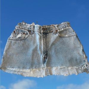 Vintage Levi Mini Skirt